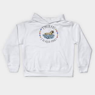 J'peux pas j'ai aqua poney Kids Hoodie